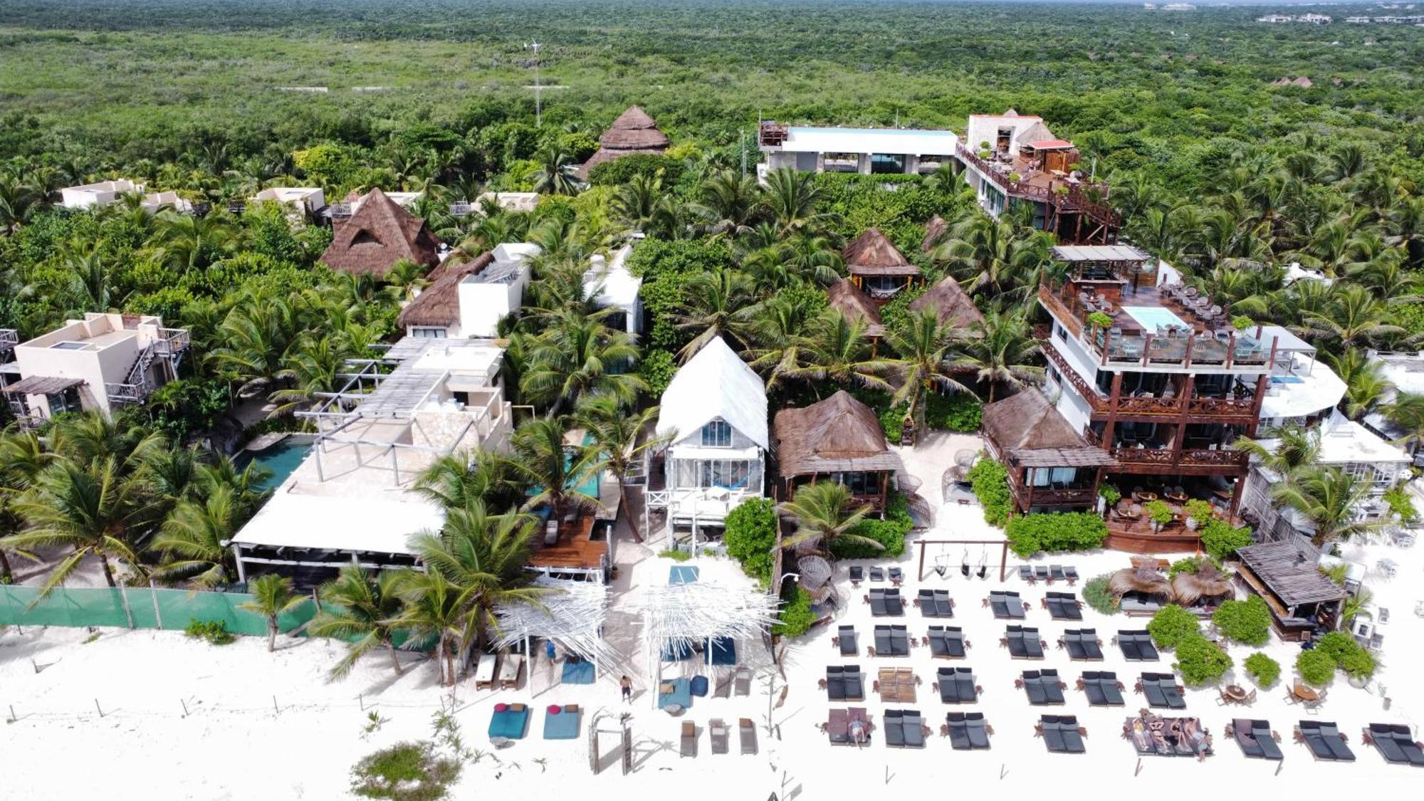 Posada Lamar Tulum Beach Front And Pool Eksteriør bilde